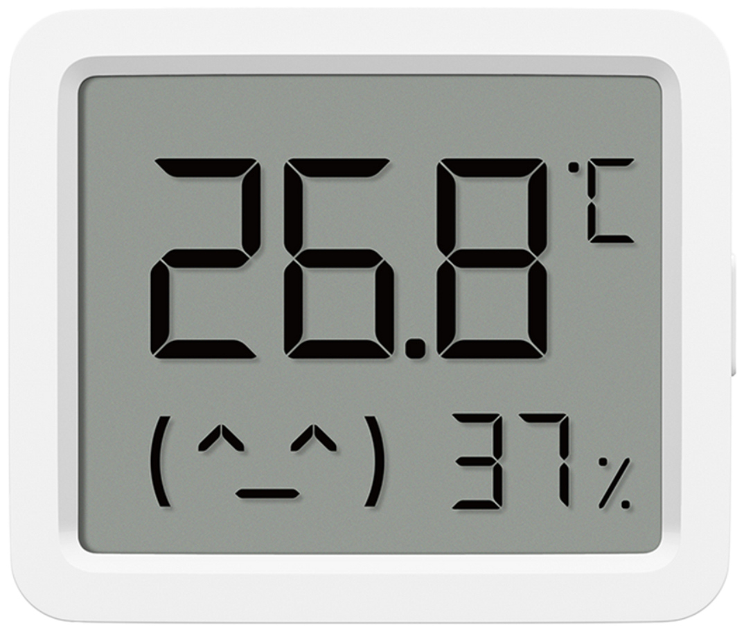 Часы термогигрометр Xiaomi Smart Temperature and Humidity Monitor 3 Mini QBH4312GL